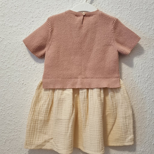 Wollkleid kurzärmlig 104