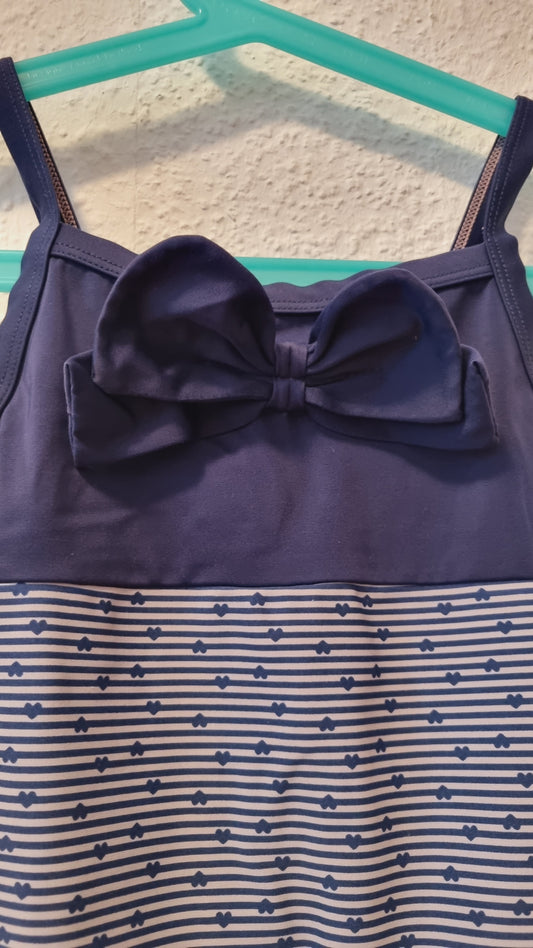 Badeanzug in Marine Style 110/116