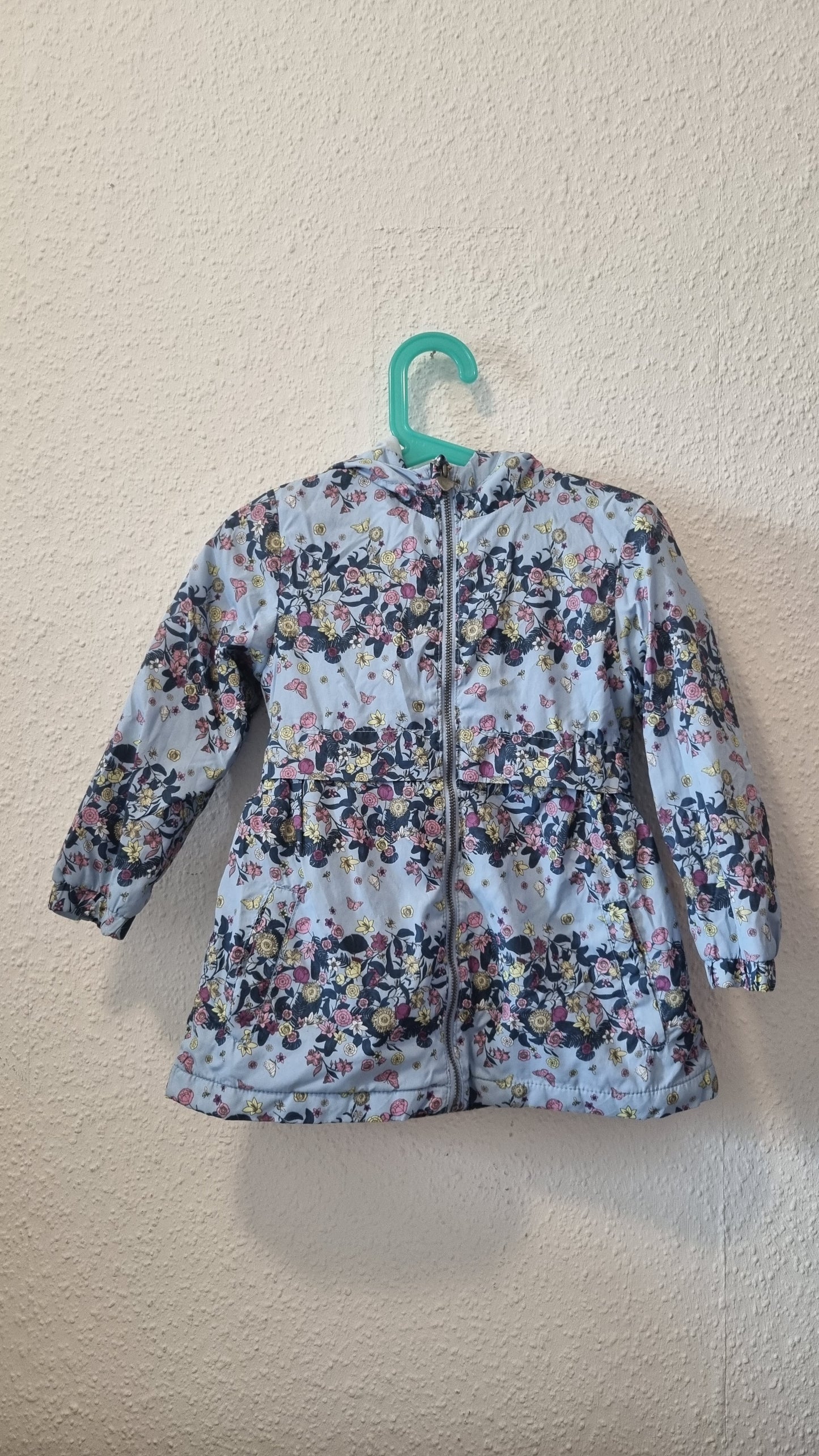 Florale Übergangsjacke