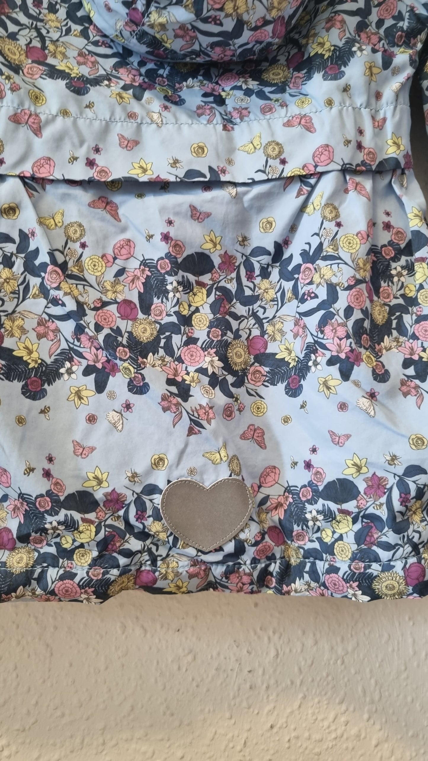 Florale Übergangsjacke