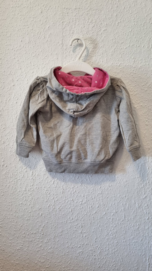 Farbenfrohe Sweatjacke 74