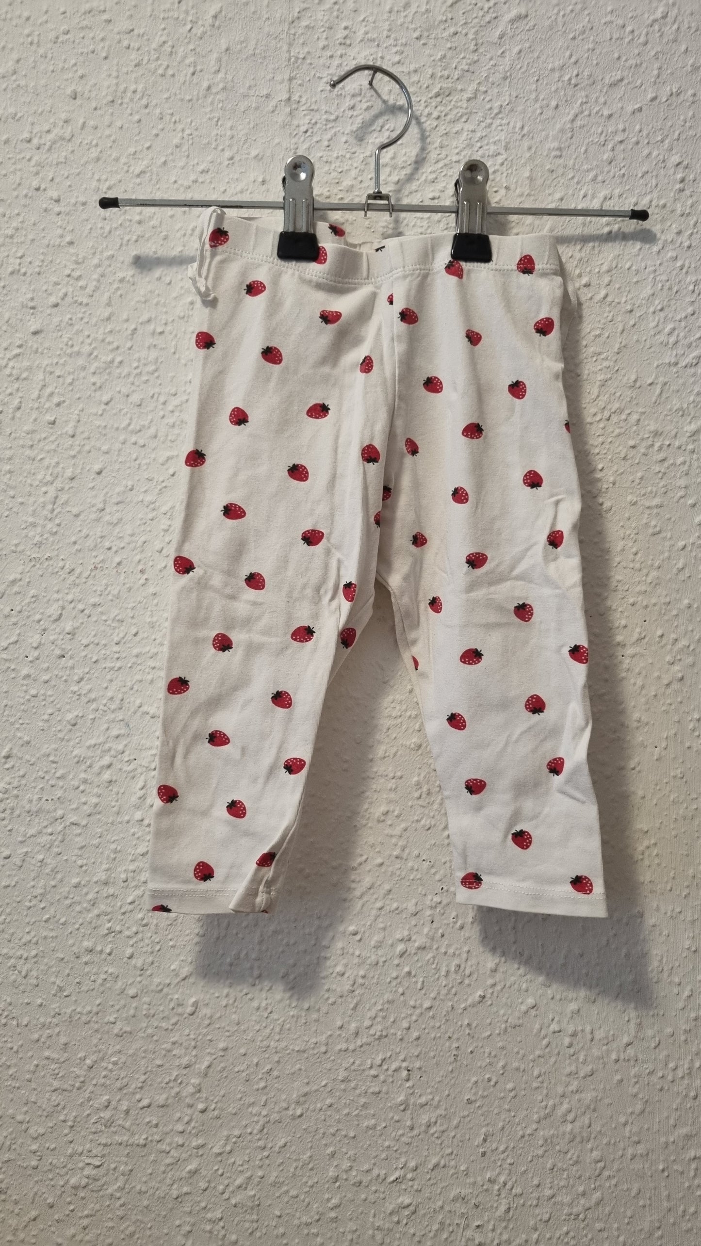 Legging mit Erdbeeren 80