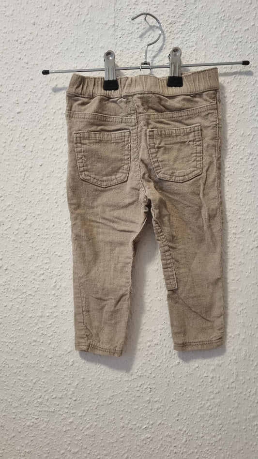 Cordhose mit Knieschoner 80