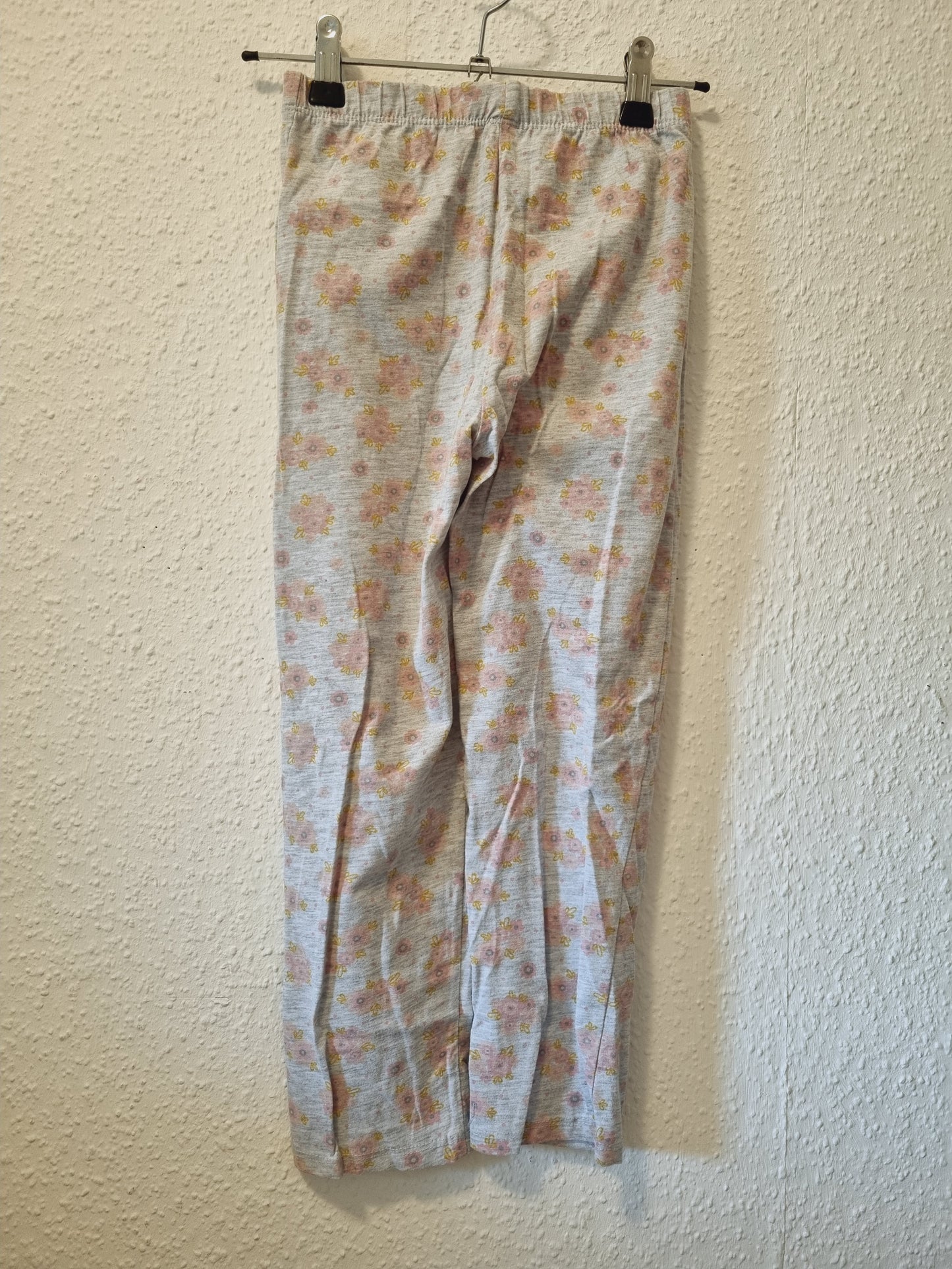 Schlafhose mit Blumen 116/122