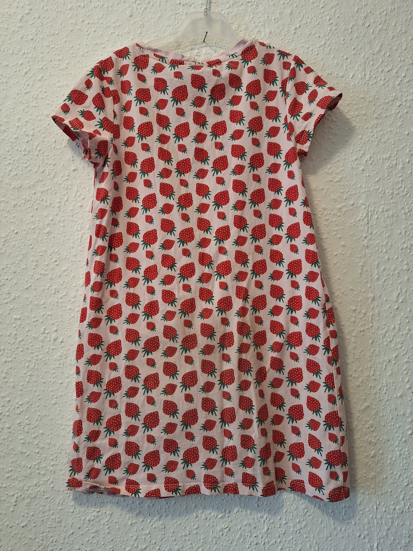 Sommerkleid Erdbeerlook 128