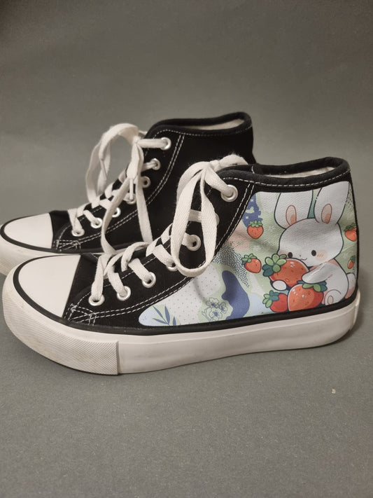 Schuhe Cartoon Print 35