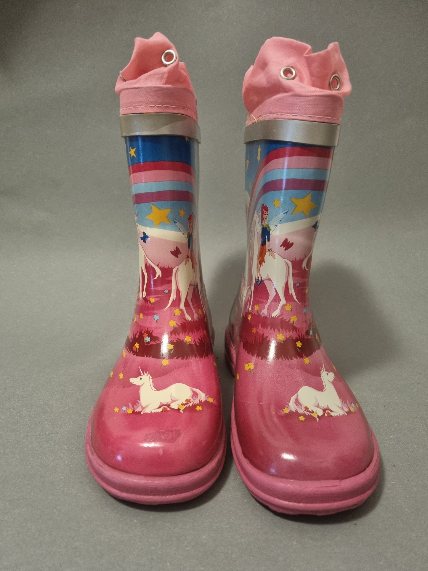 Gummistiefel mit Einhorn und Feen 27