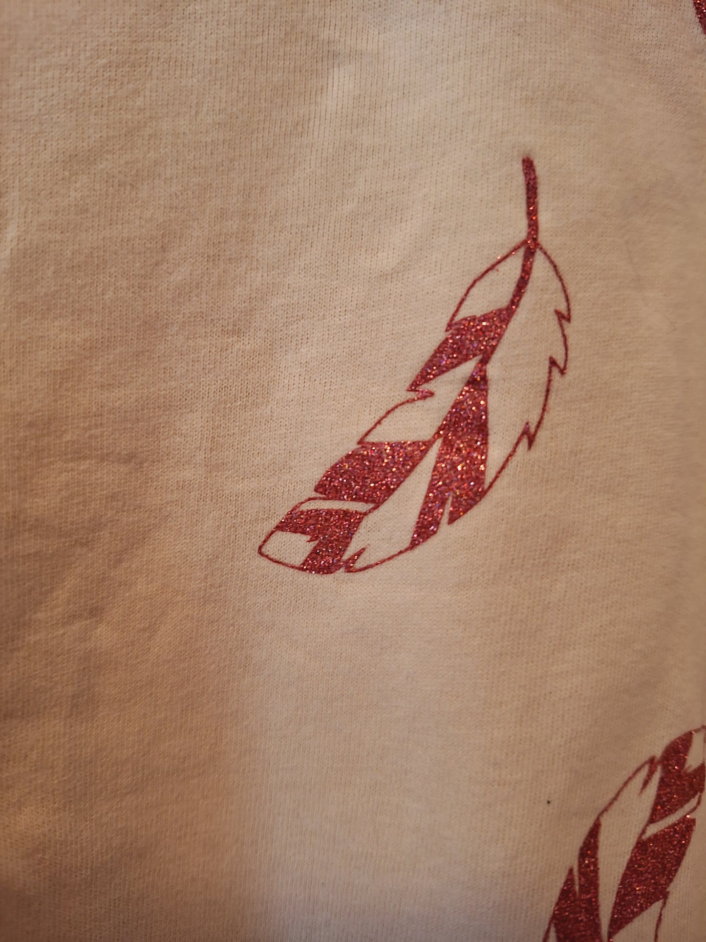 Sweatshirt mit Federn 140