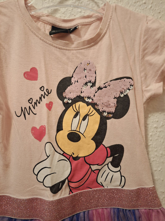 Tüllkleid in Rosa 116