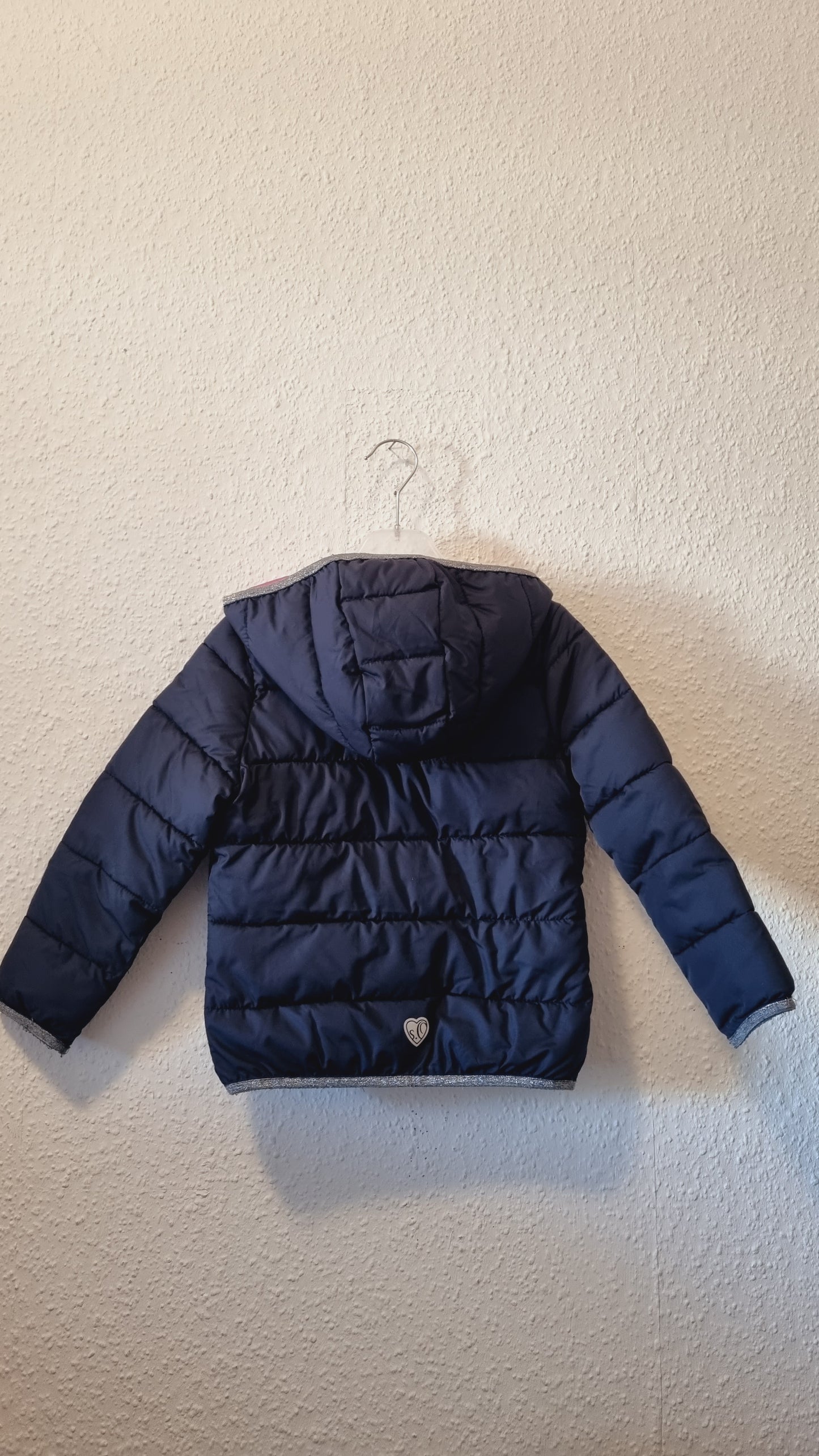 Gefütterte Steppjacke Dunkelblau 104