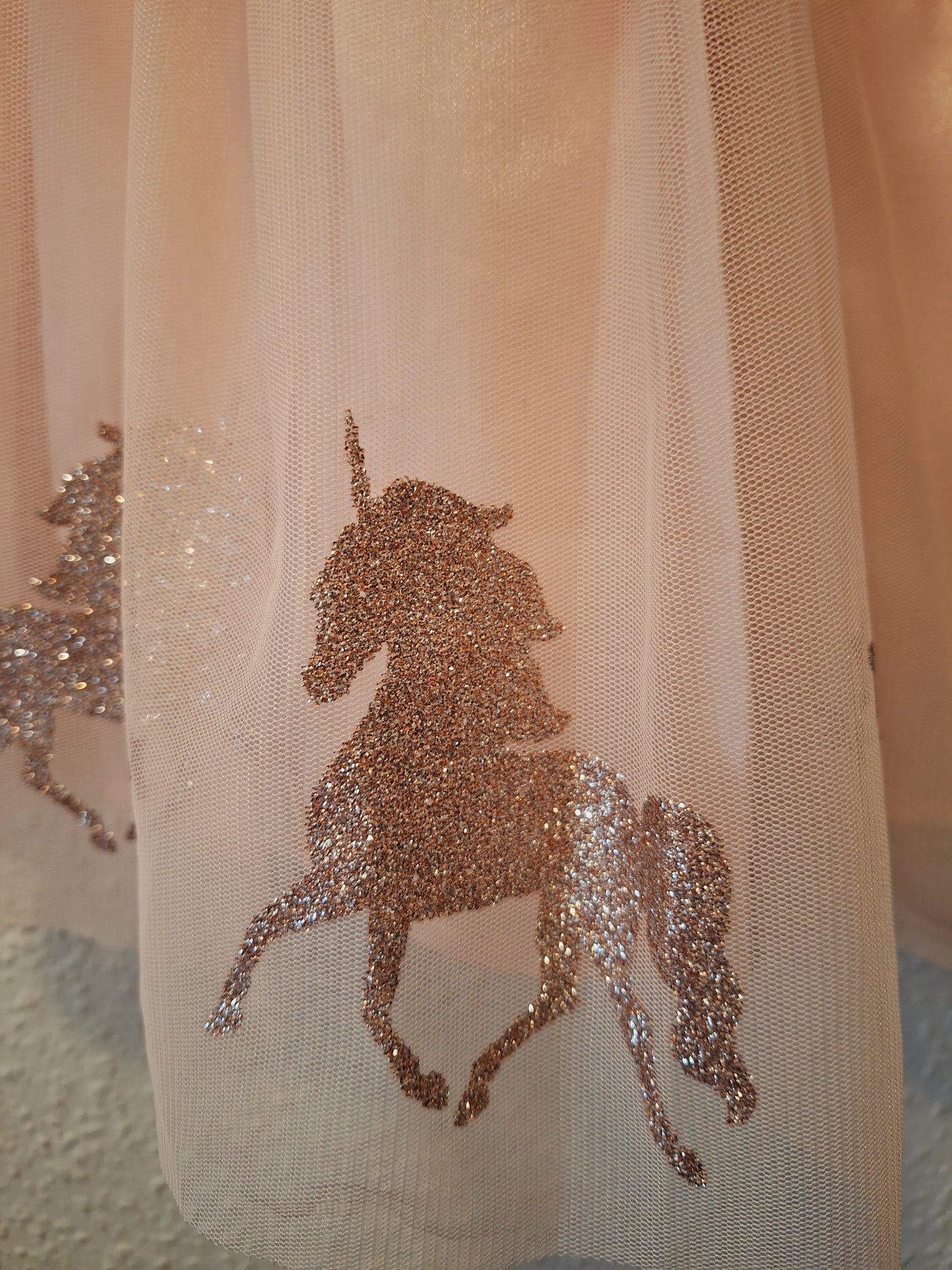 Tüllkleid Rose Gold 116