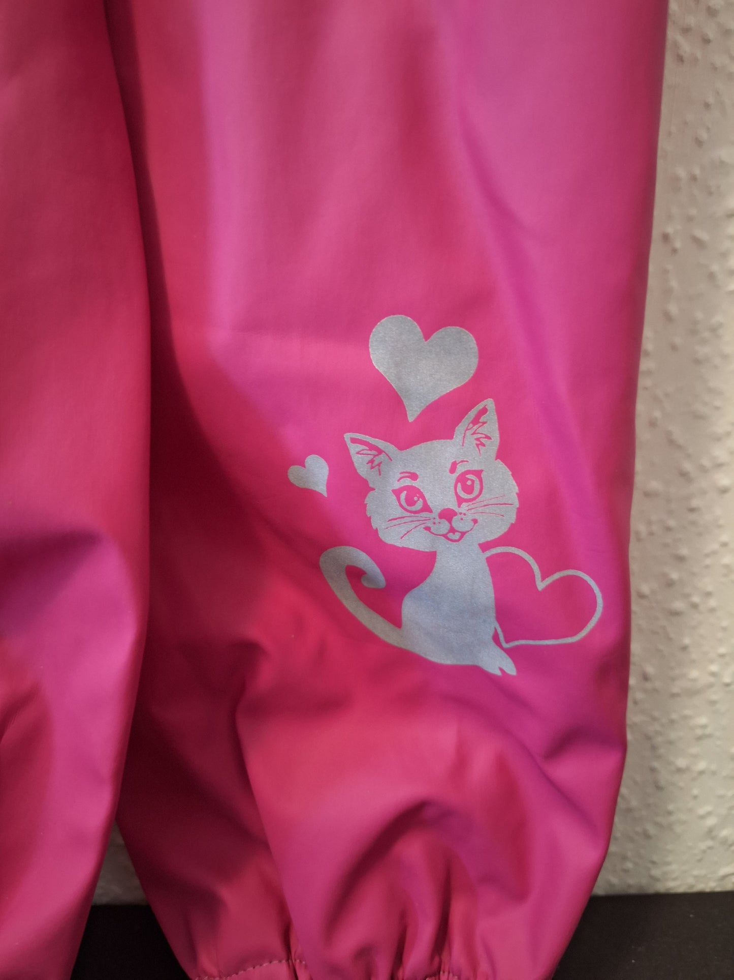 Matsch-und Regenhose in Pink 104/110