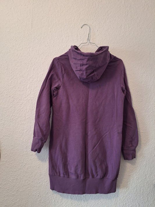 Lila Longhoodie mit Pailletten von Reserved in Größe 152/158