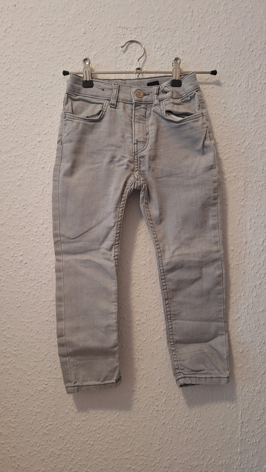 Jeanshose Hellgrau 104