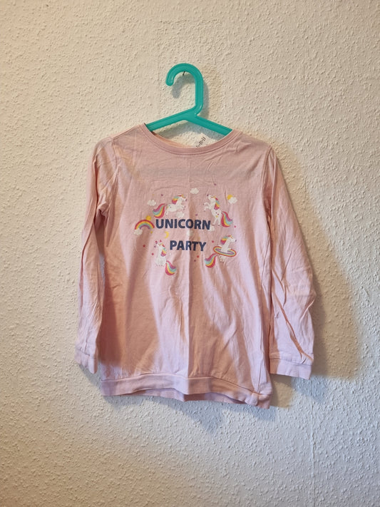 Pyjamaoberteil Unicorn Party 122/128
