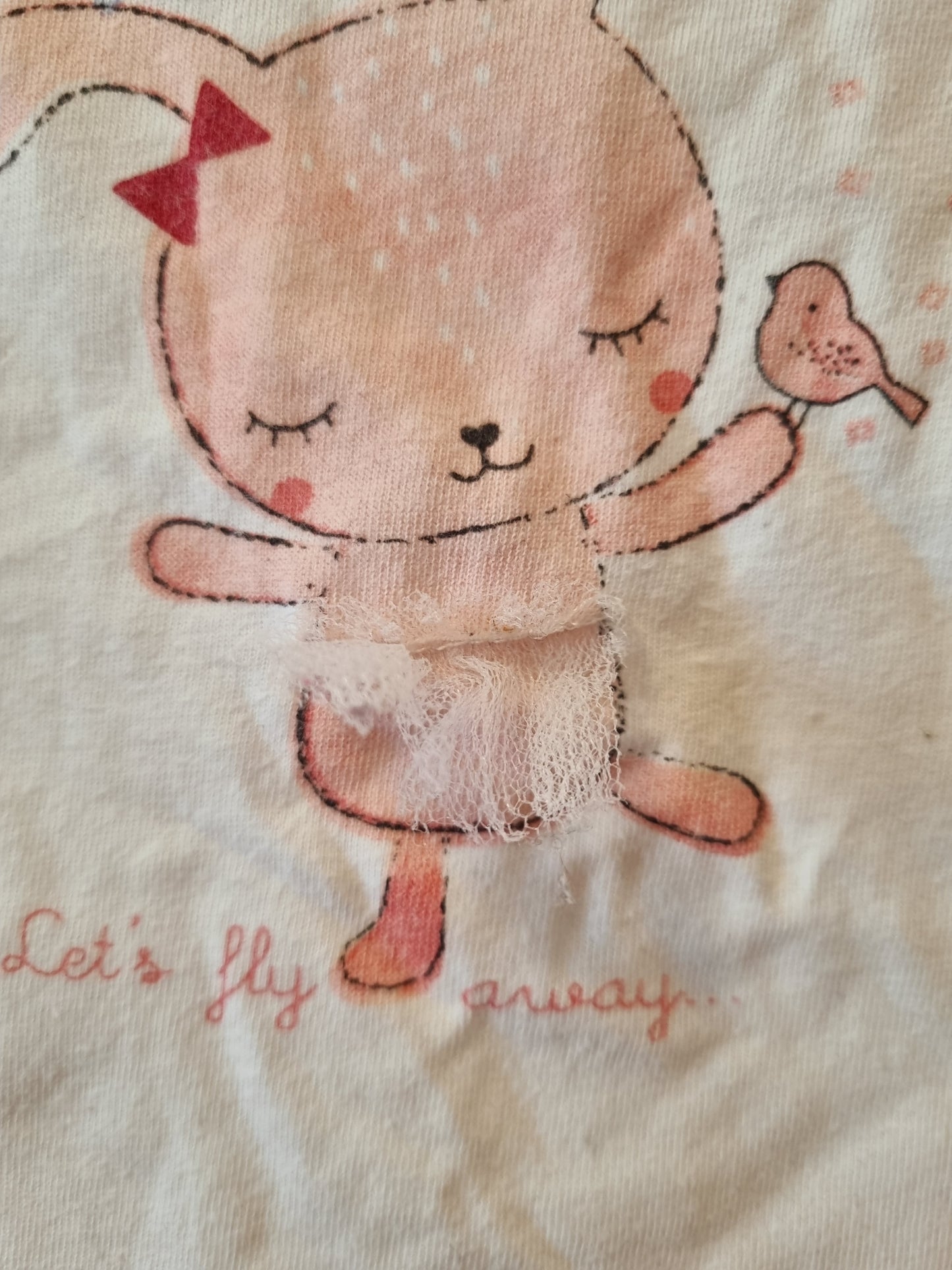 Sweatshirt mit Hasen 74