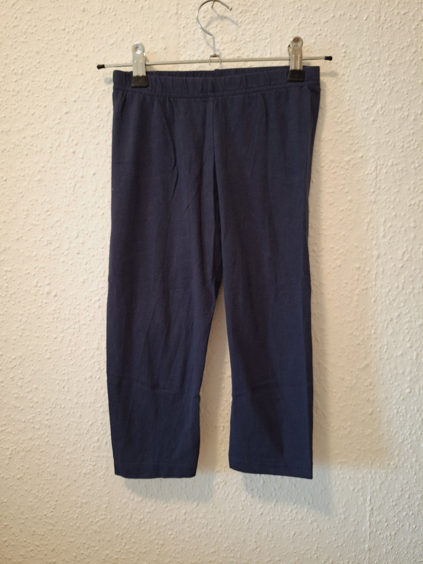 Dunkelblaue 3/4 Legging