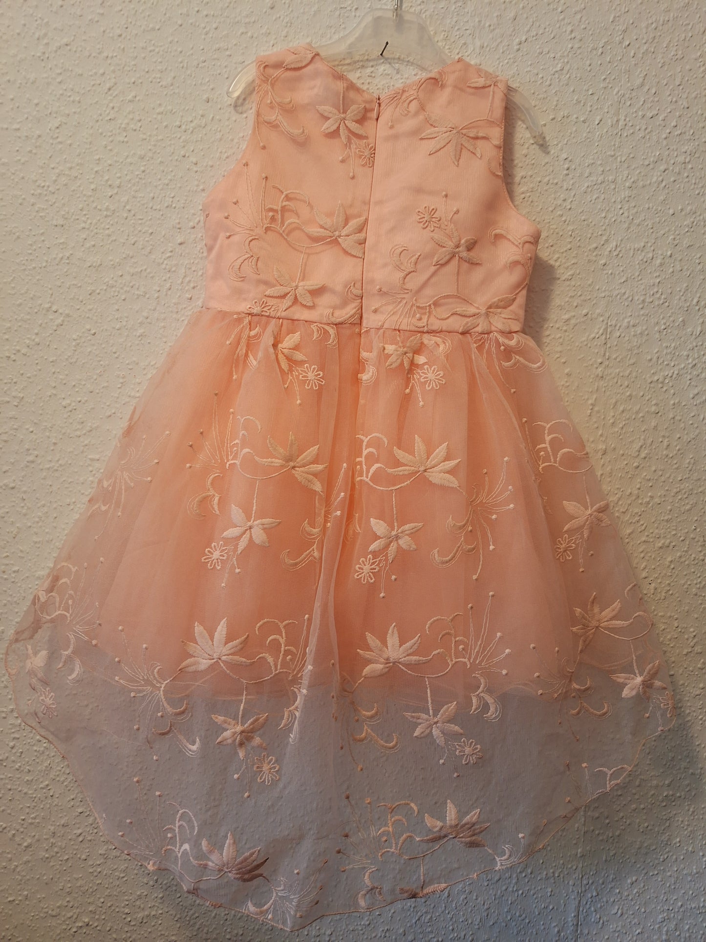 Festliches Tüllkleid mit Blumenverzierungen Kinder 116 Fiona & Co. Secondhand