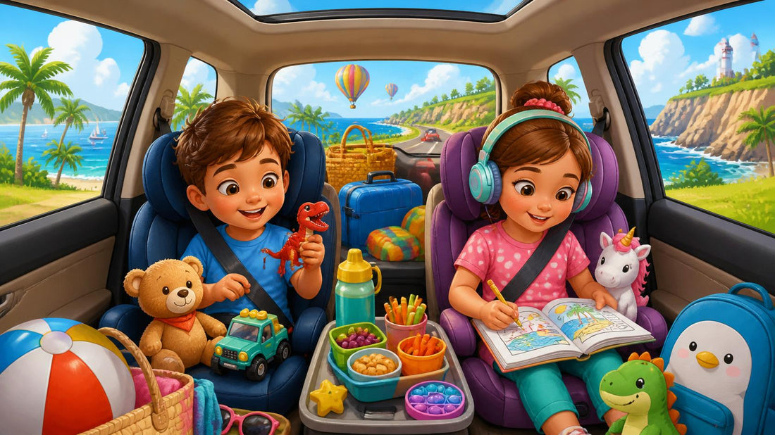Checkliste: Kinder auf der Autoreise sinnvoll beschäftigen