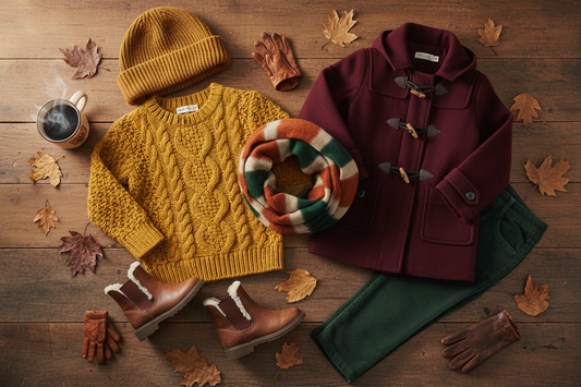 Herbst-und Winterzeit, warme Kleidung muss her