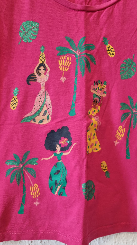 T-Shirt African Style Rosa