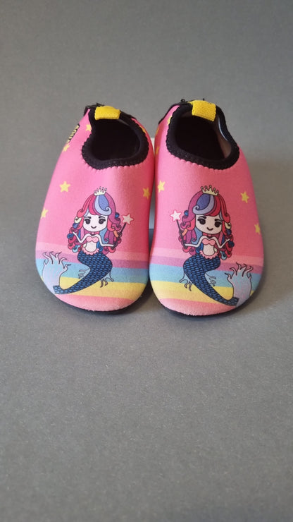 Badeschuhe mit Meerjungfrau