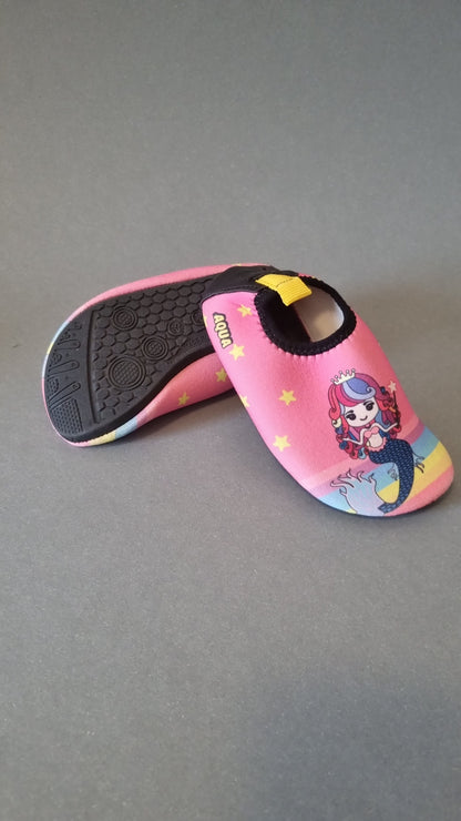 Badeschuhe mit Meerjungfrau
