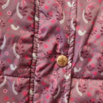 Winterjacke mit Floralem Muster