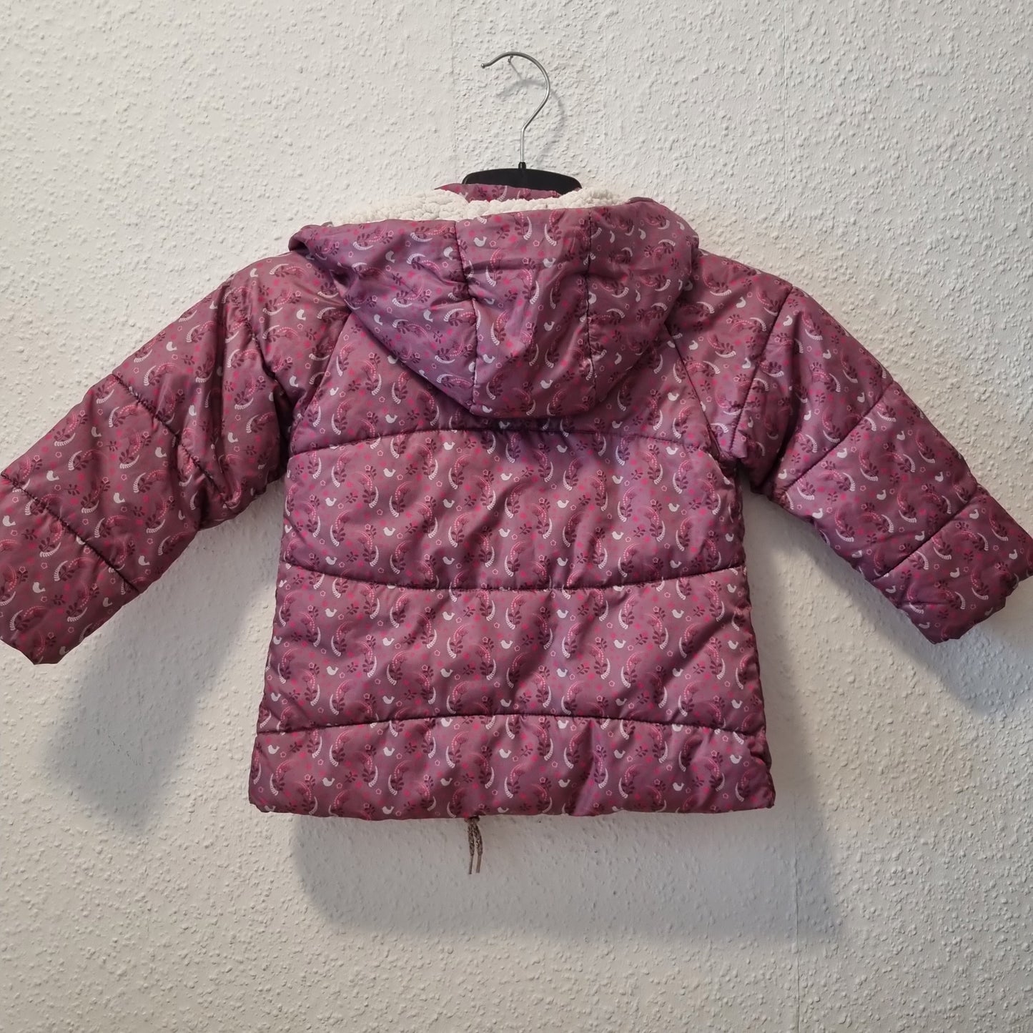 Winterjacke mit Floralem Muster