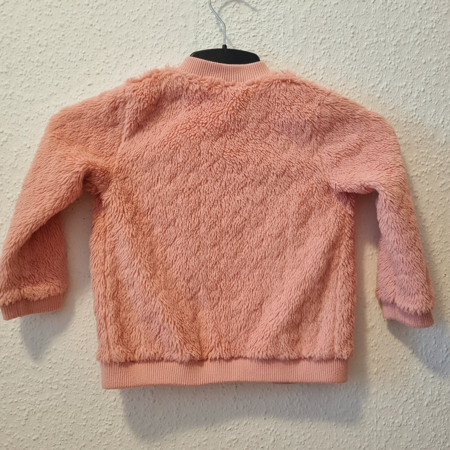 Teddyfelljacke in Rosa