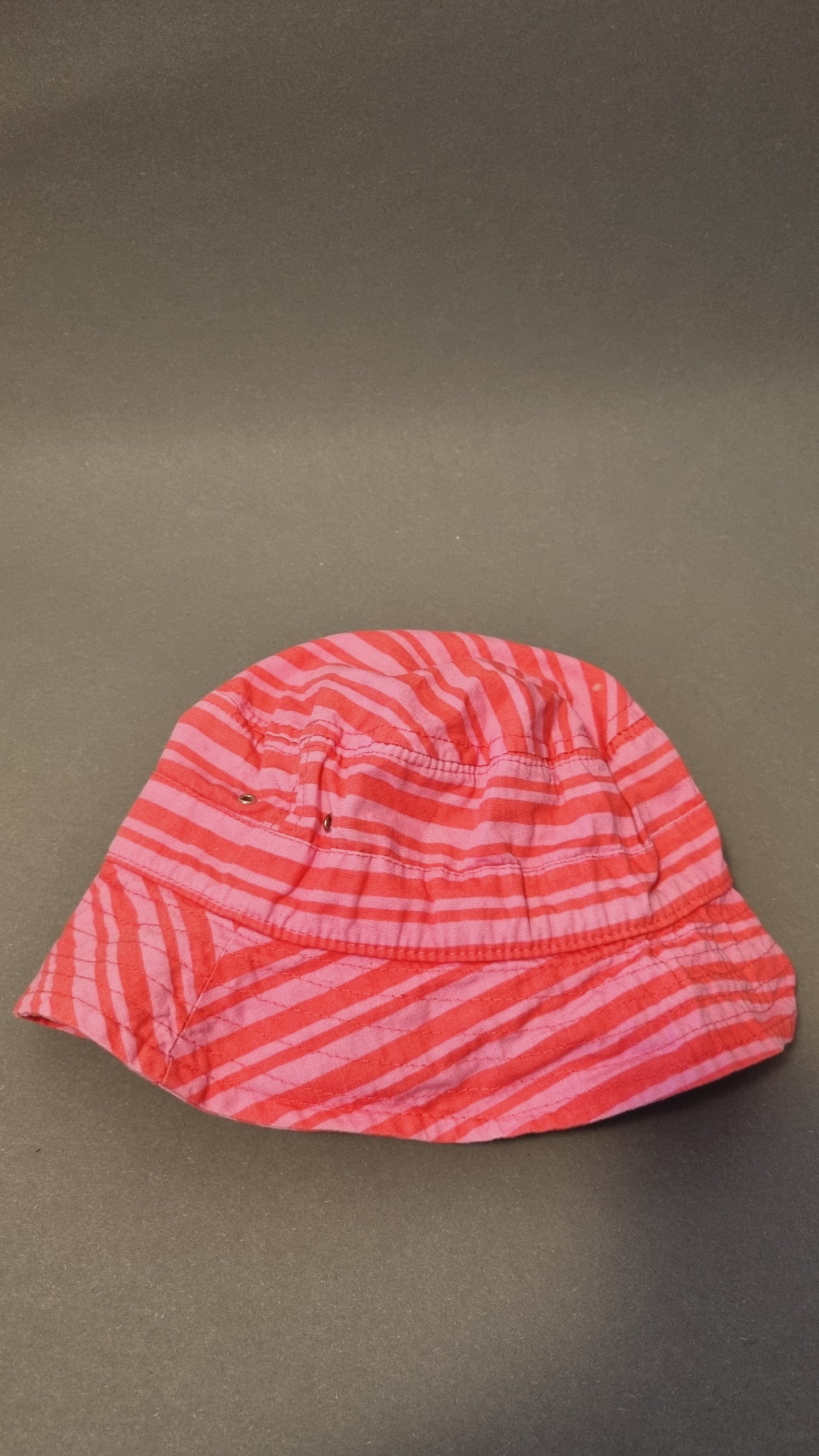 Sommer Hut in Pink gestreift 53/56