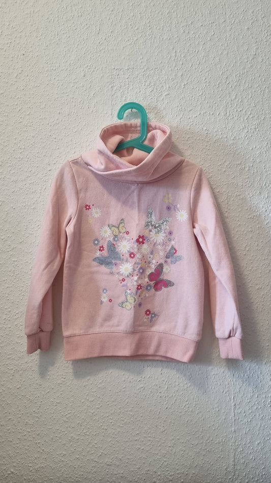 Hoodie mit Glitzer Motiven