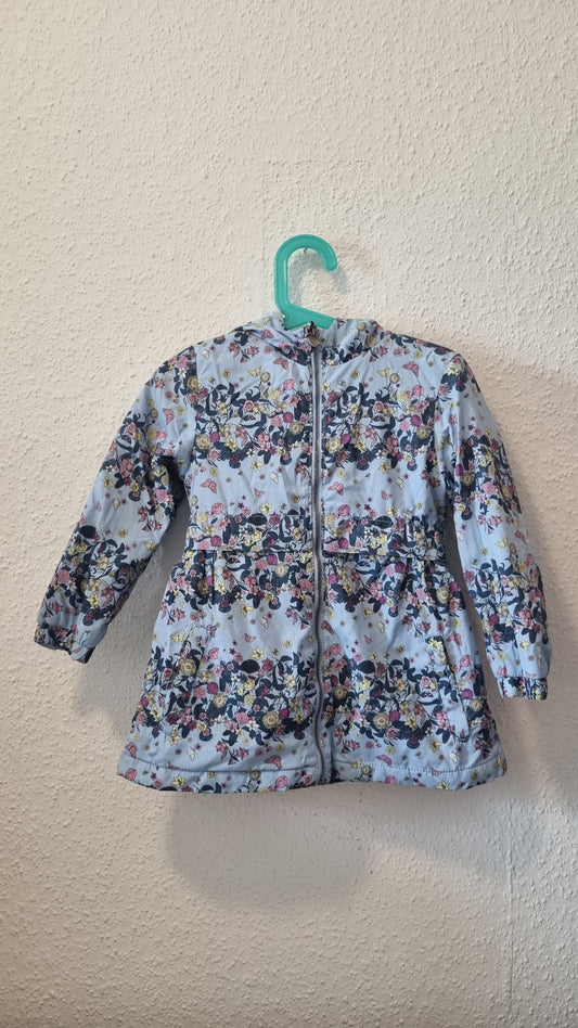 Florale Übergangsjacke