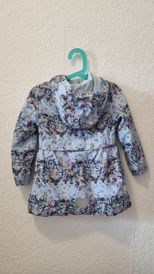 Florale Übergangsjacke