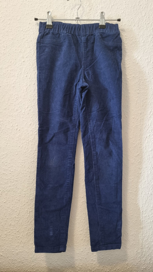 Cordhose in Dunkelblau
