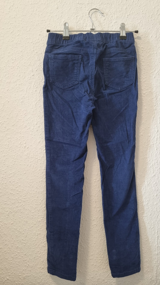 Cordhose in Dunkelblau