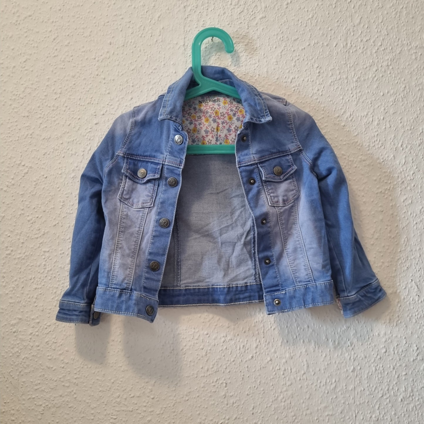 Washed Jeansjacke