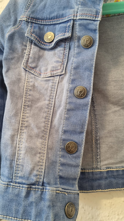 Washed Jeansjacke
