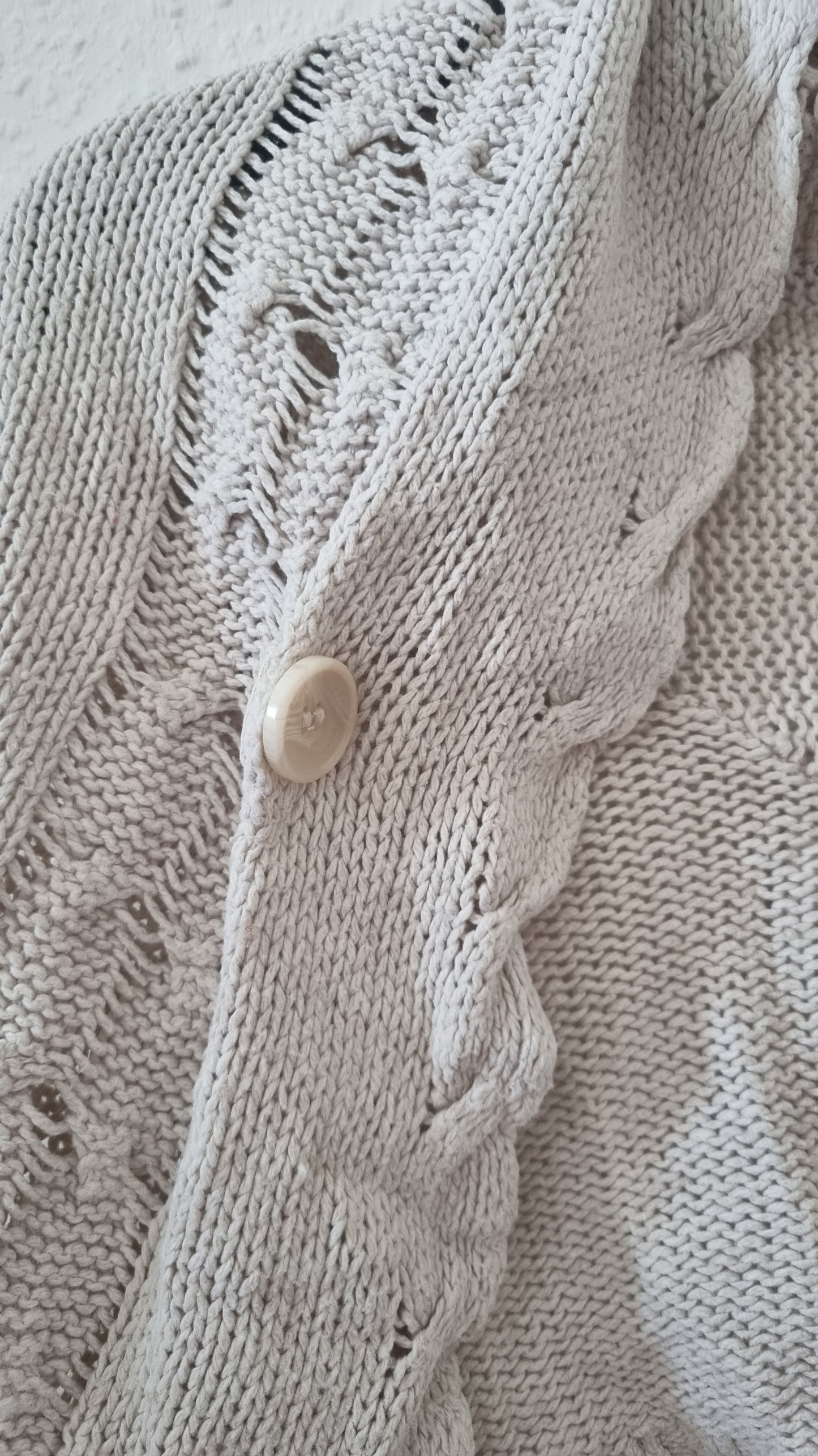 Strickweste Beige