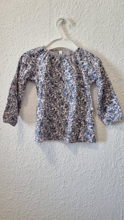 Sweatshirt mit Blumen 80