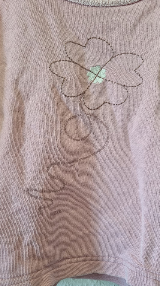Sweatshirt Pulli in Rosa