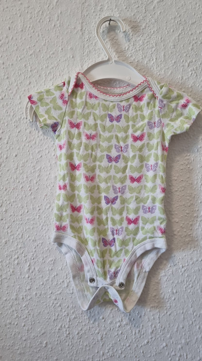 Kurzarmbody mit Schmetterlingen