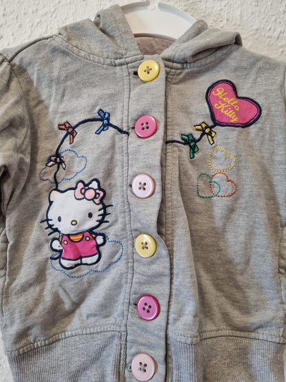 Farbenfrohe Sweatjacke