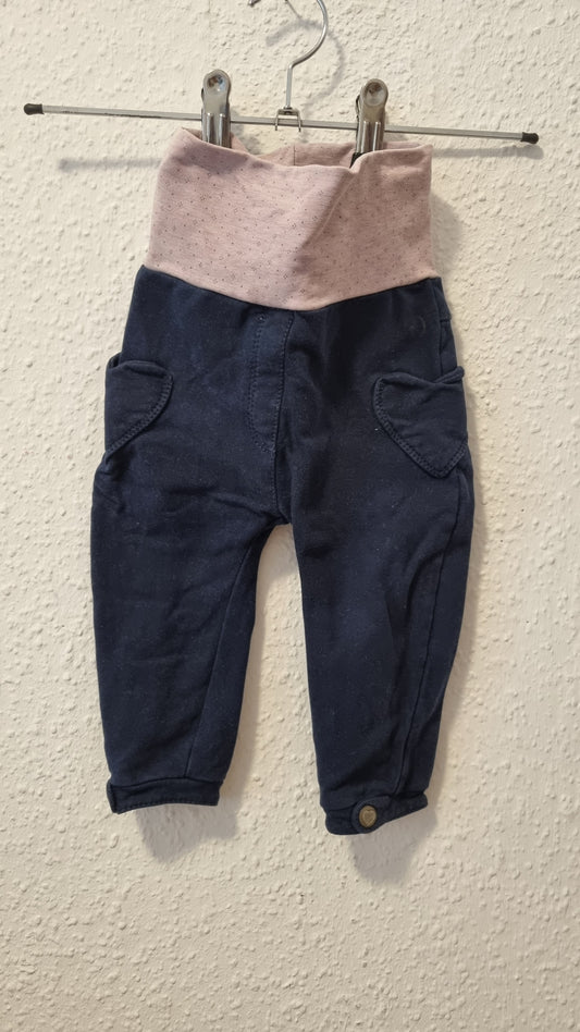 Stoffhose in Dunkelblau