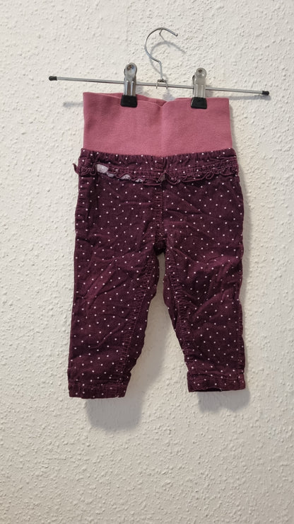 Cordhose in Brombeere
