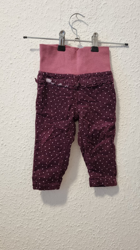 Cordhose in Brombeere
