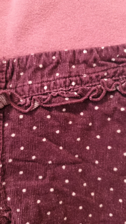 Cordhose in Brombeere