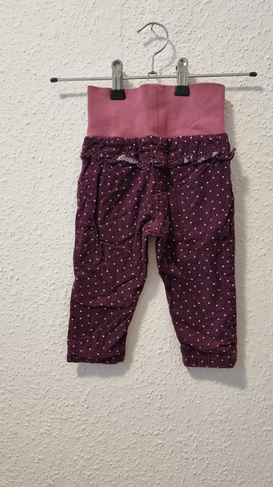 Cordhose in Brombeere