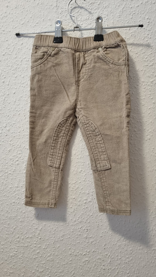 Cordhose mit Knieschoner