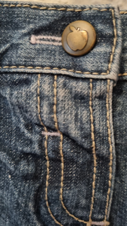 Jeanshose mit Schlag 68